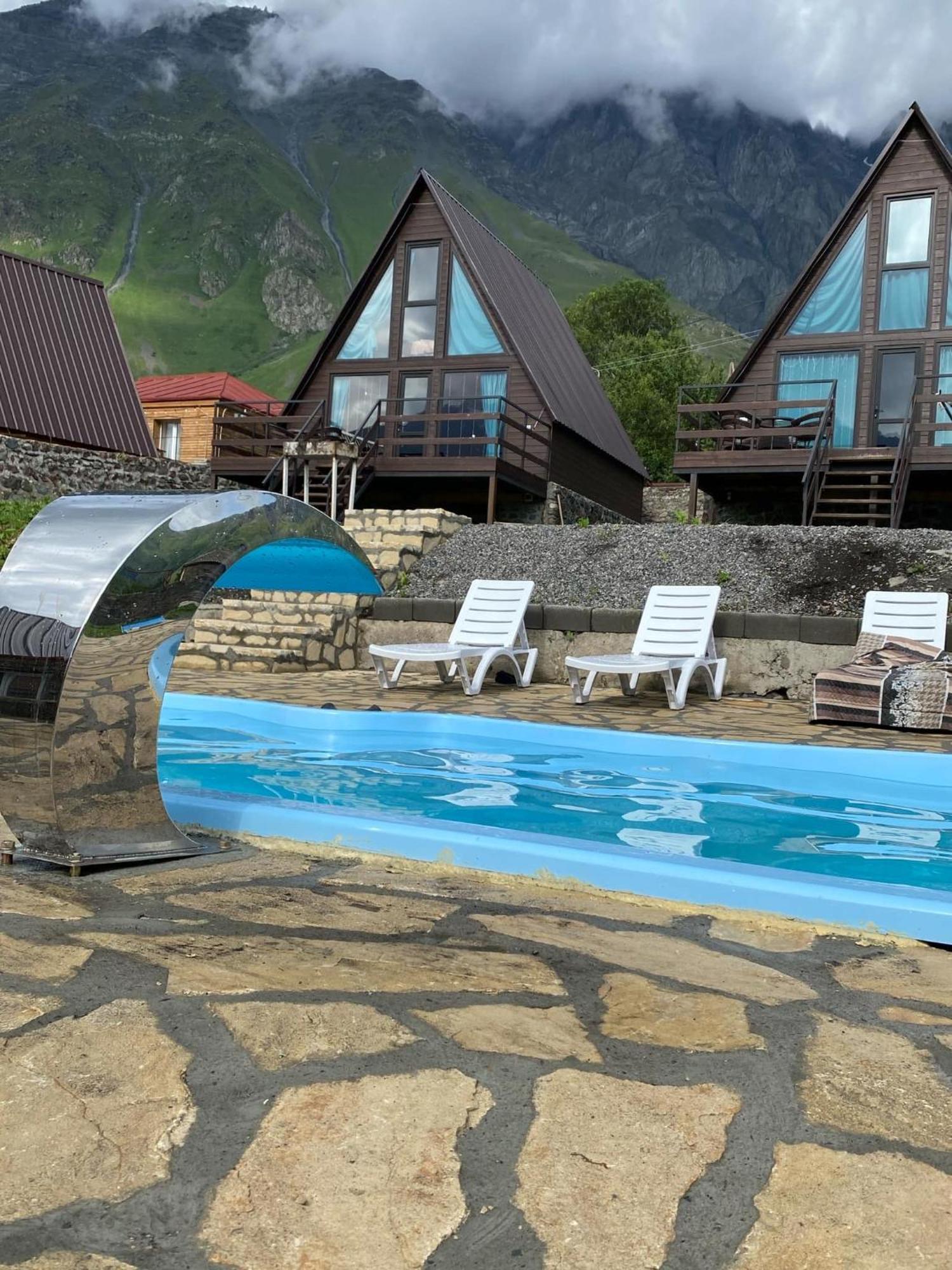 Morning Star Kazbegi Villa Bagian luar foto