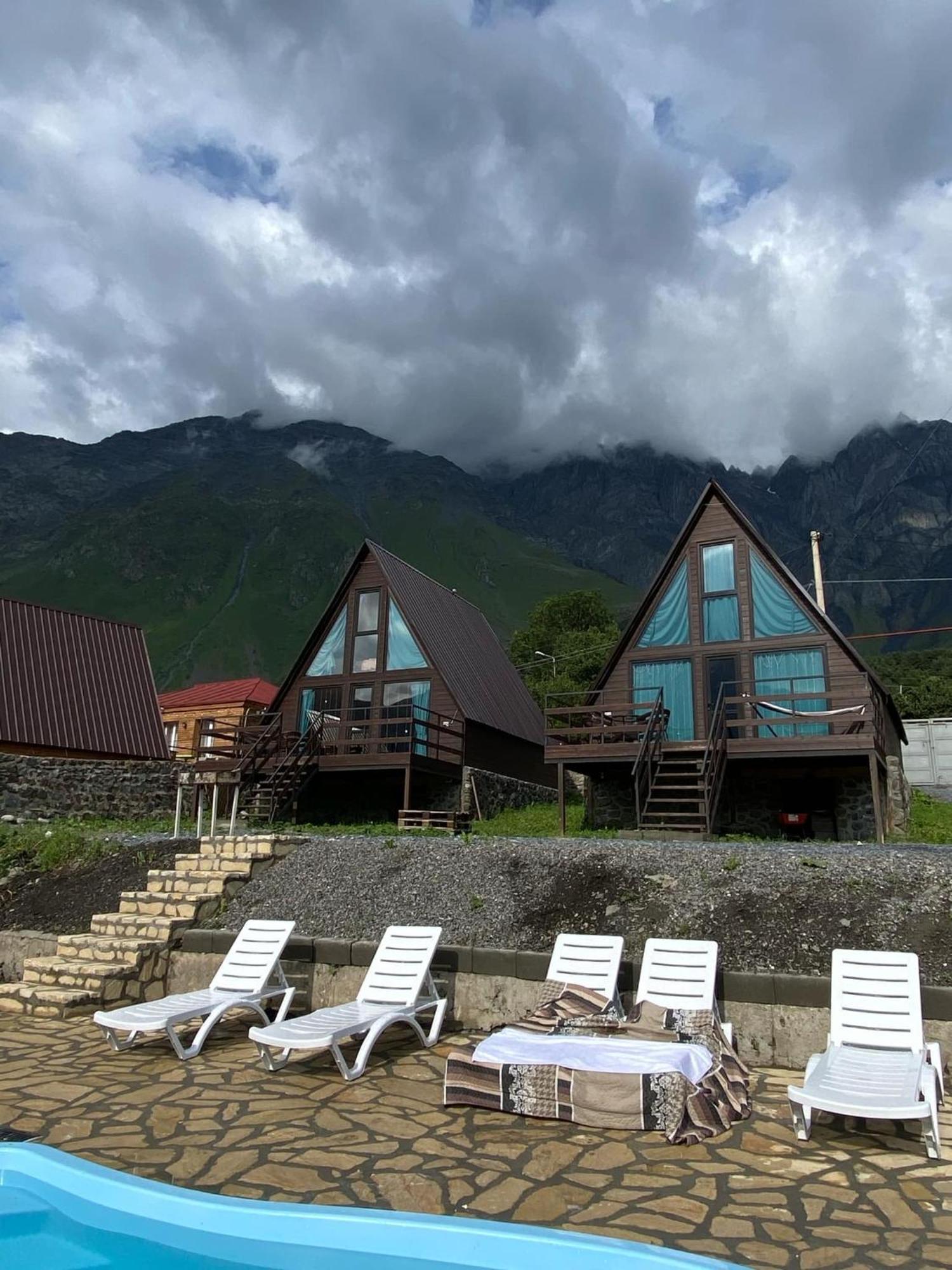 Morning Star Kazbegi Villa Bagian luar foto