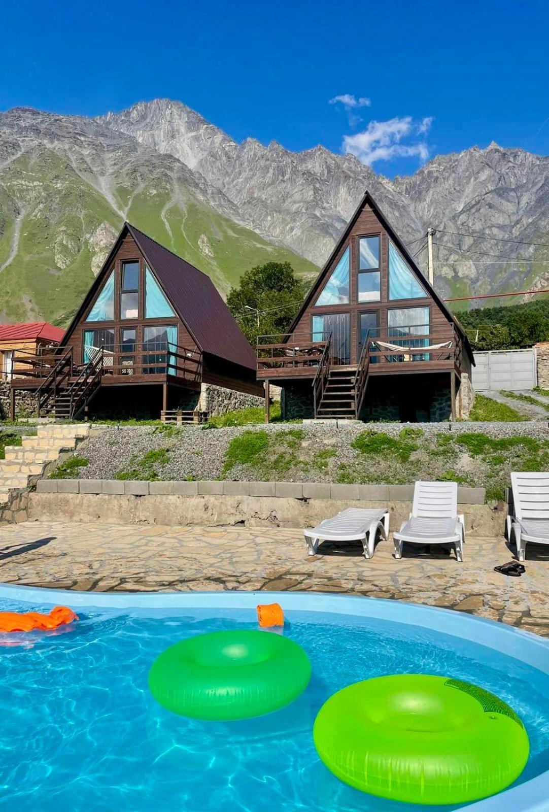 Morning Star Kazbegi Villa Bagian luar foto